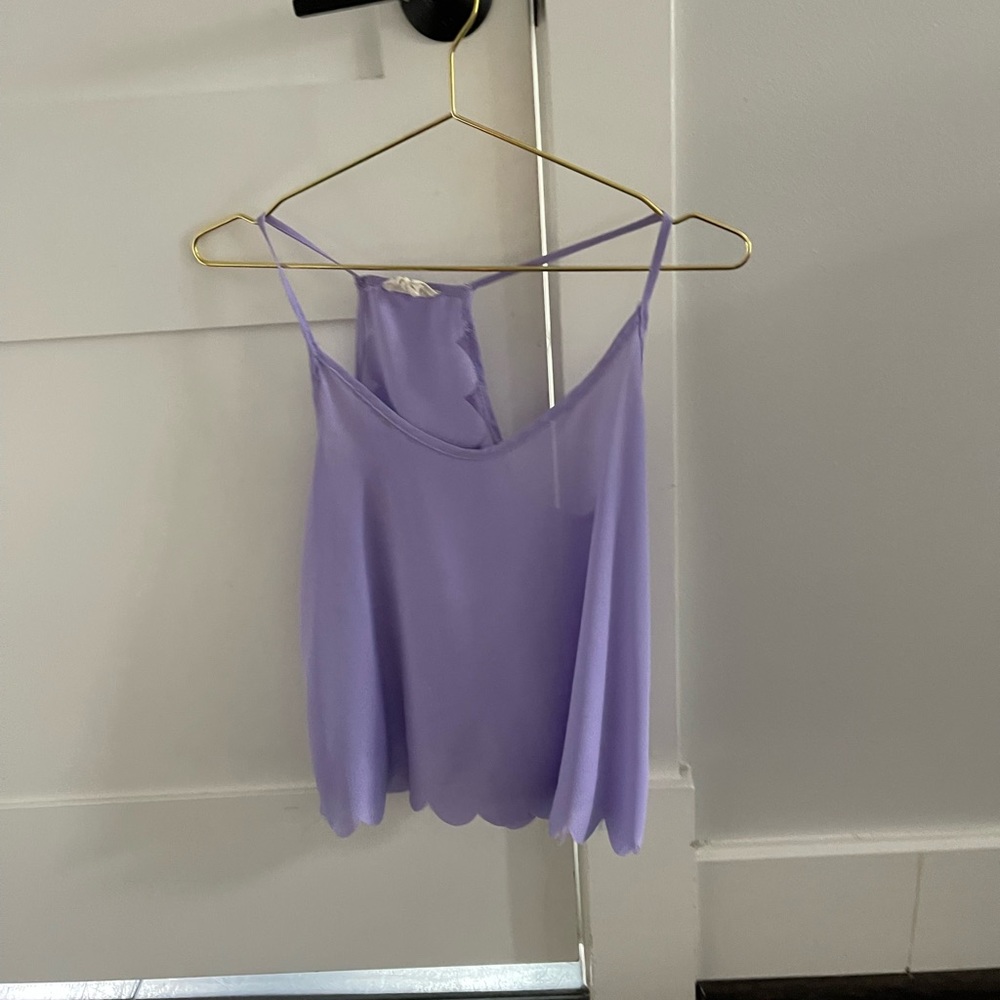 Lavender blouse